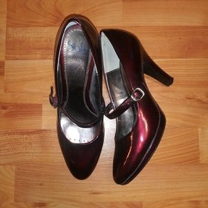 Burgandy heels